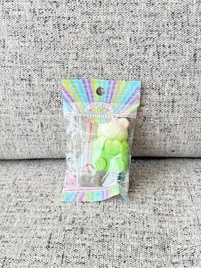 New Japan Ibloom Squishy Marshmallow Gummy Bear - Green and Cream